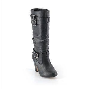 Madden Girl Black Boots